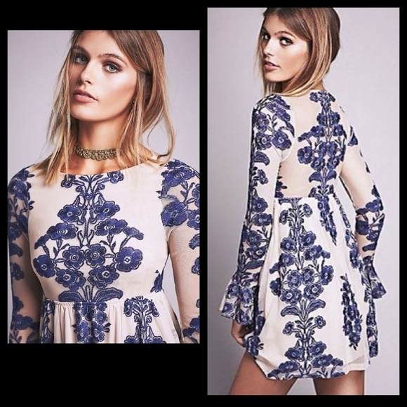 For Love & Lemons Temecula Mini‎ Dress - Picture 1 of 4